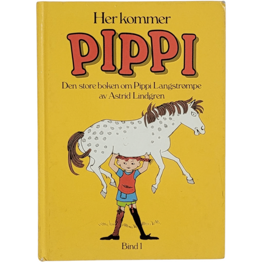 Brukte barnebøker av Astrid Lindgren: Her kommer Pippi - Bind 1