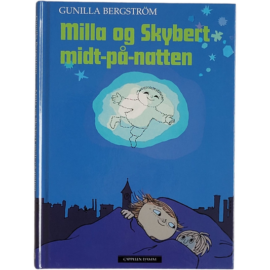 Milla og Skybert midt-på-natten. Brukte bøker av Gunilla Bergström