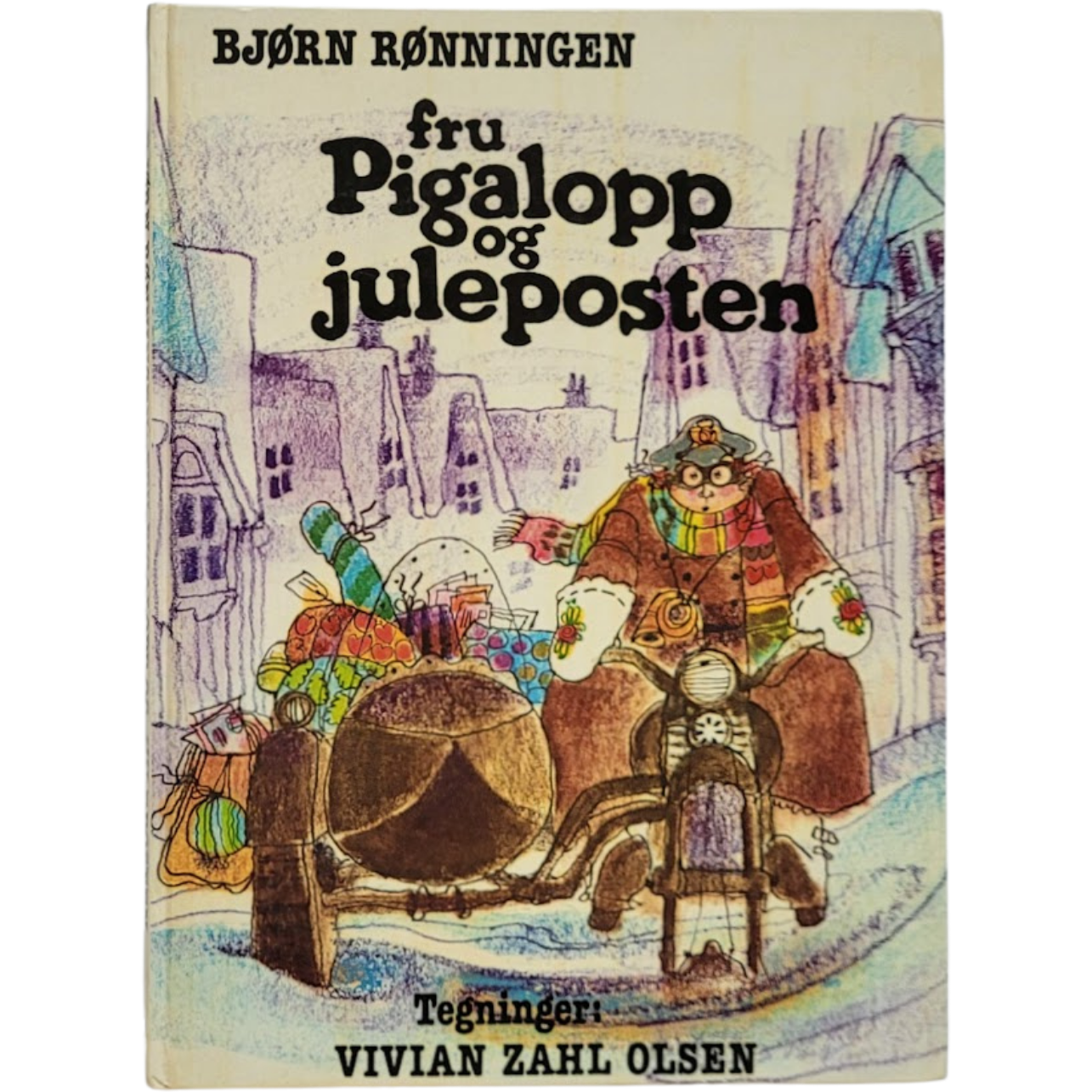 Fru Pigalopp og juleposten, brukte bøker av Bjørn Rønningen og Vivian Zahl Olsen