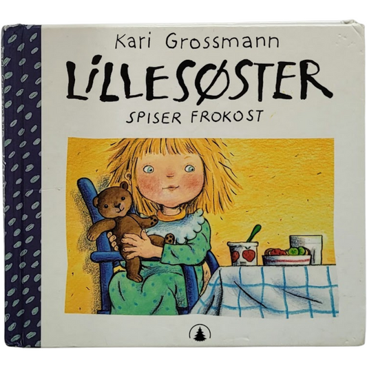 Lillesøster spiser frokost, brukte bøker av Kari Grossmann