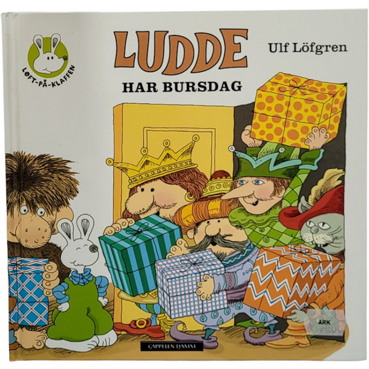 Ludde har bursdag, brukte bøker av Ulf Löfgren