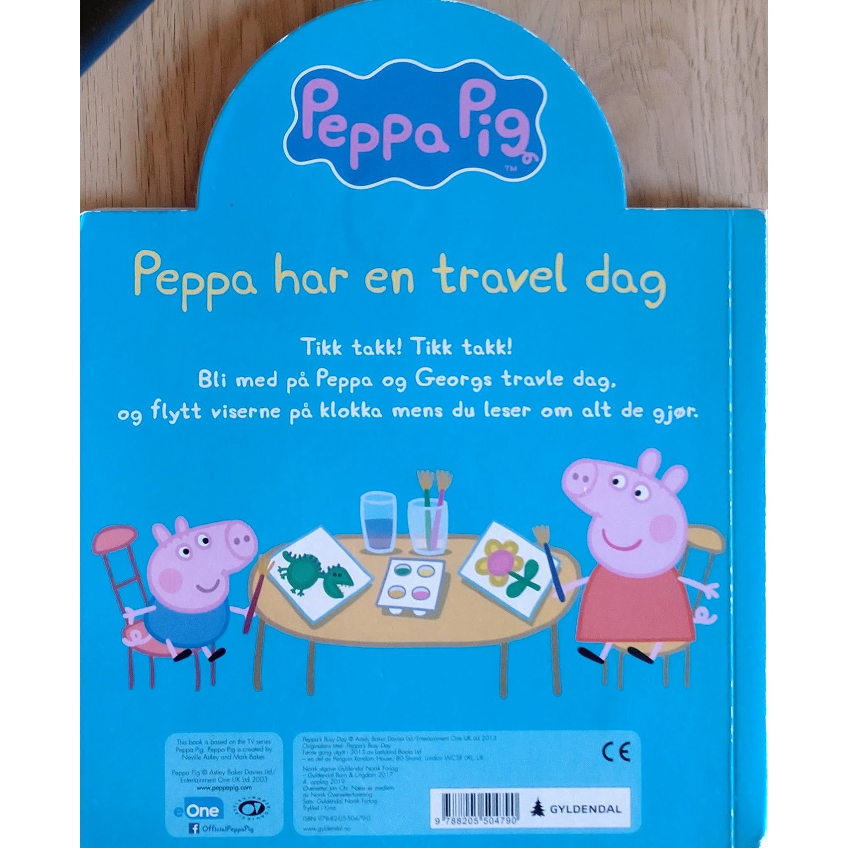 Peppa Pig - Peppa har en travel dag, brukte bøker