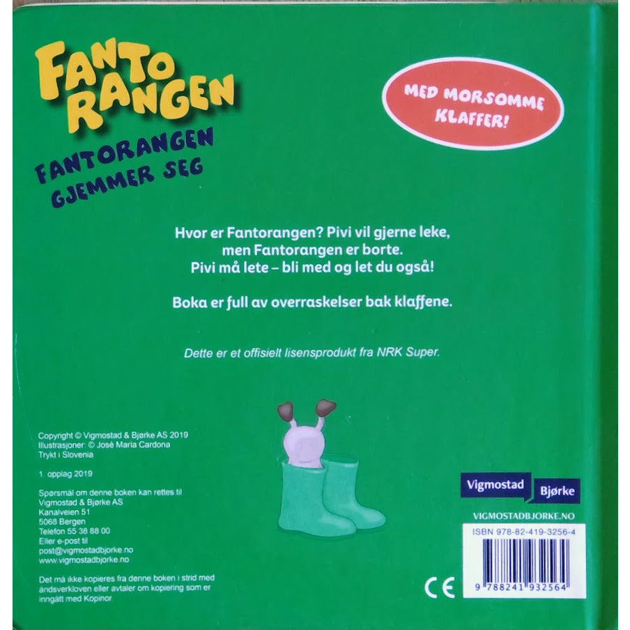 Fantorangen gjemmer seg