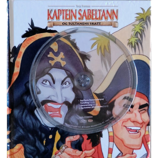 Kaptein Sabeltann og sultanens skatt, brukte bøker av Terje Formoe