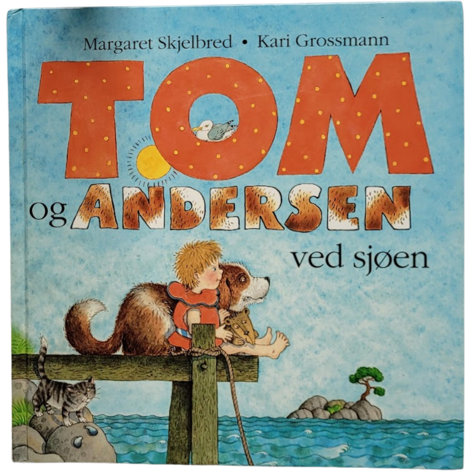 Tom og Andersen ved sjøen, brukte bøker av Margaret Skjelbred og Kari Grossmann